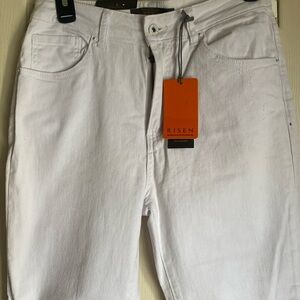 Risen DISTRESSED ANKLE SKINNY jeans Juniors size 11 NWT